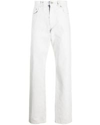 Maison Margiela - 5 Pockets Painted-Design Straight-Leg Jeans - Lyst