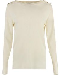Gucci - Long Sleeve Crew-neck Sweater - Lyst