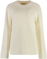 MICHAEL Michael Kors - Merino Wool Crew-Neck Sweater - Lyst