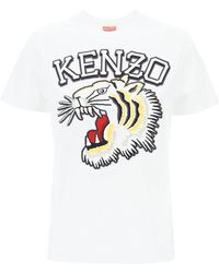 KENZO - Tiger Varsity Crew Neck T Shirt - Lyst