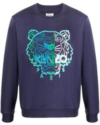 KENZO 'tiger' Sweatshirt in Orange for 
