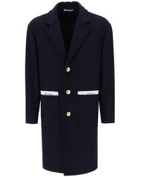 Palm Angels - Sartorial Tape Wool Cashmere Coat - Lyst