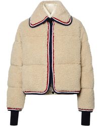 3 MONCLER GRENOBLE - 'eterlou' Ivory Wool Blend Jacket - Lyst
