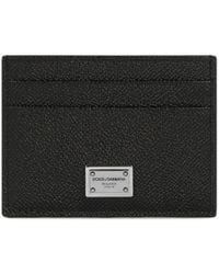 Dolce & Gabbana - Card Holder With Logo - Lyst