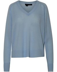360cashmere - Light Blue Cashmere 'erin' Sweater - Lyst