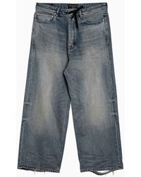 Balenciaga - Light Oversized Baggy Jeans - Lyst