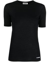 Jil Sander - Logo-print T-shirt - Lyst