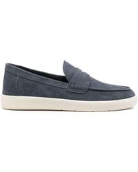 Hogan - Rubber Sole Suede Loafers Shoes - Lyst