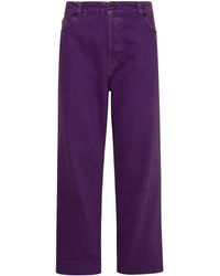 Haikure - Purple Cotton Betty Jeans - Lyst