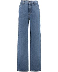 Chloé - High-waist Wide-leg Jeans - Lyst