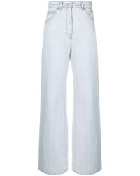MSGM - High Waisted Jeans - Lyst
