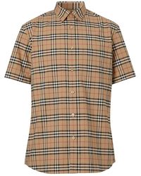 Dior Bandana Print Short-sleeved Shirt in Brown for Men