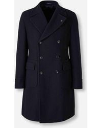 Tagliatore - Long Wool Coat - Lyst