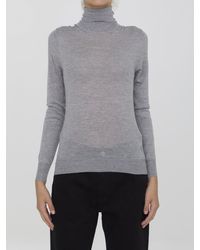 Saint Laurent - Wool Turtleneck - Lyst