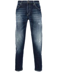 Dondup - Cotton Jeans With A Worn Effect - Lyst