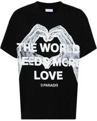 3.PARADIS - T-Shirts - Lyst