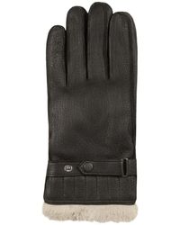Barbour - Leather Utility Gloves - Lyst