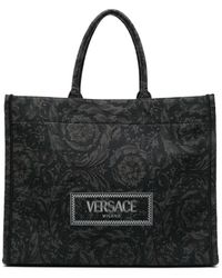 Versace - Baroque Athena Tote Bag - Lyst