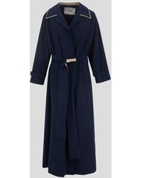 OMBRA MILANO - Ombra Double Trench Jacket - Lyst
