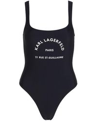 Karl Lagerfeld - Rue St-guillaume Swimsuit - Lyst