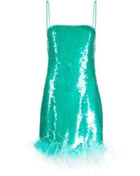 GIUSEPPE DI MORABITO - Feather Detail Short Dress - Lyst