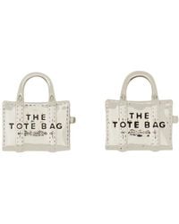 Marc Jacobs - "The Tote Bag Stud" Earrings - Lyst