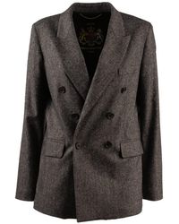Department 5 - Double-breasted Blazer - Lyst