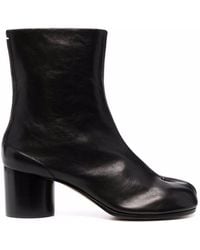 Maison Margiela - Tabi 60mm Leather Ankle Boots - Lyst