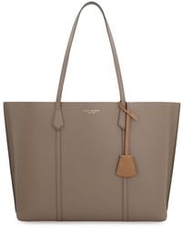 Tory Burch - Perry Smooth Leather Tote Bag - Lyst