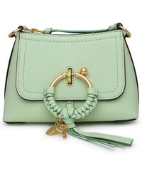 See By Chloé - See By Chloé Joan Mini Bag In Green Leather - Lyst