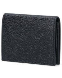 Thom Browne - Leather Bifold Wallet - Lyst