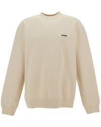 Jacquemus - 'Le Sweatshirt Gros-Grain' Sweatshirt With Logo Patch - Lyst