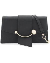Strathberry - 'crescent On A Chain' Crossbody Mini Bag - Lyst