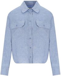 Weekend by Maxmara - Eureka Light Cropped Shirt - Lyst