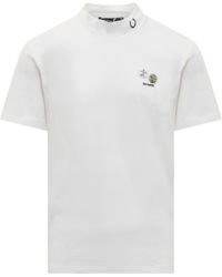 Fred Perry - Fred Perry Raf Simons T-shirt With Pins - Lyst