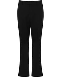 BE ABLE - Virgin Wool Straight-Leg Tailored Trousers - Lyst