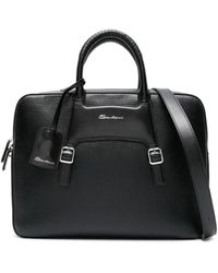 Santoni - Briefcase Bags - Lyst