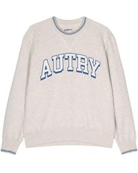 Autry - Fleece Crew Neck Sweatshirt - Lyst
