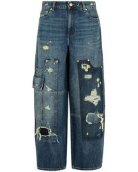 Ganni - 'Carpenter' Denim Jeans - Lyst