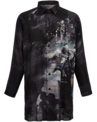 Yohji Yamamoto - 'J-Pt Side Gusset' Shirt - Lyst