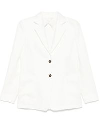 Max Mara - Guglia Linen Blazer Jacket - Lyst