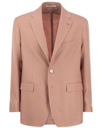Tagliatore - Two-Button Wool Jacket - Lyst