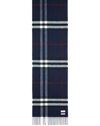 Burberry - 'Mu Giant Check' Cashmere Scarf - Lyst