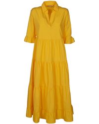 Caliban Dresses Yellow