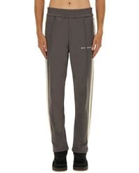 Palm Angels - Jogger Pants With Logo - Lyst