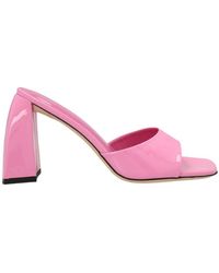 BY FAR 'michele' Mules - Pink