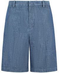 Jil Sander - Cotton Bermuda Shorts - Lyst