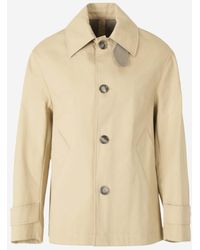 Ami Paris - Technical Buttoned Trench Coat - Lyst