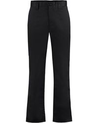 Burberry - Stretch Cotton Cargo Trousers - Lyst