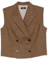 Theory - Peak Db Vest.City Tw - Lyst